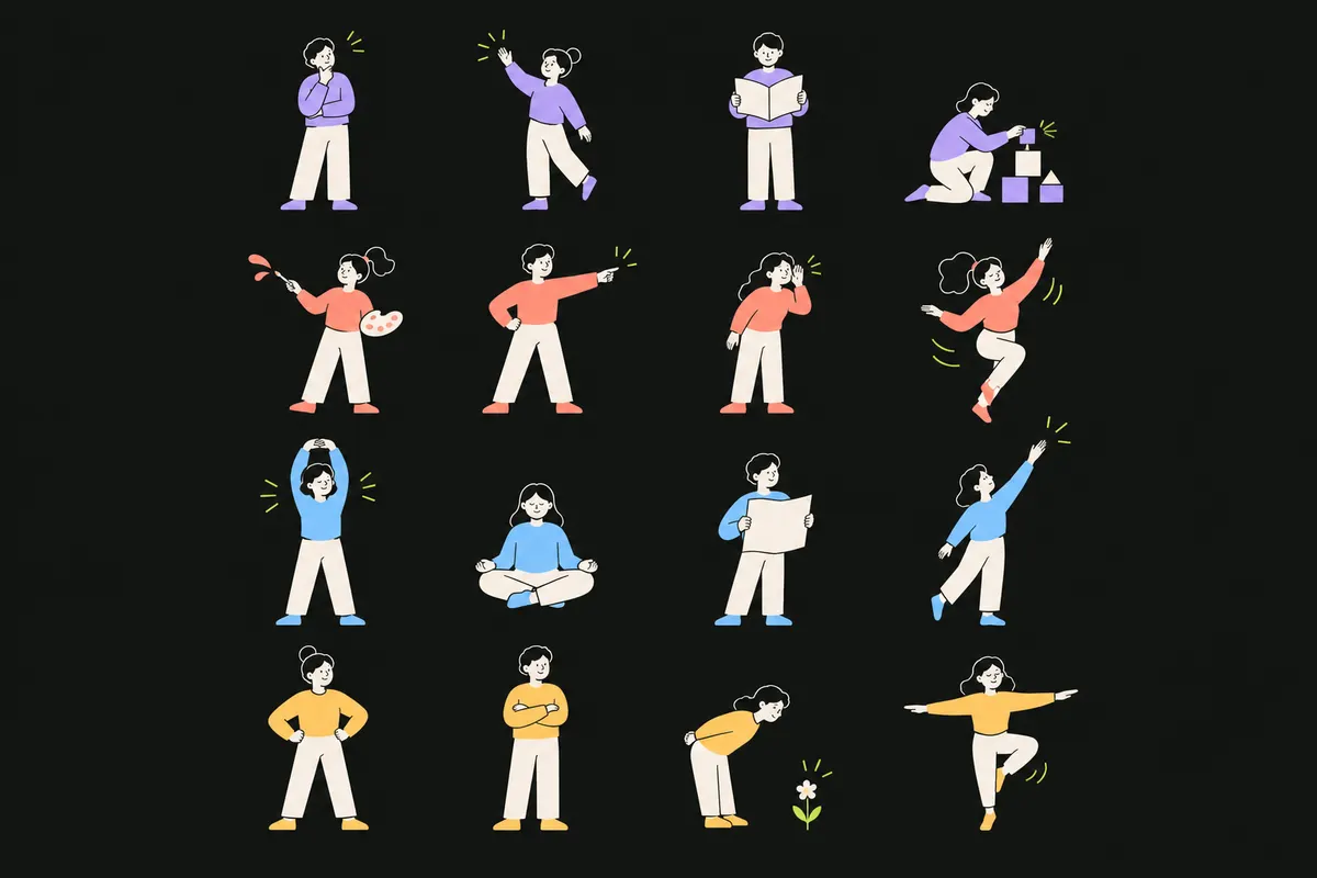 Illustration for the 16 Personality Test