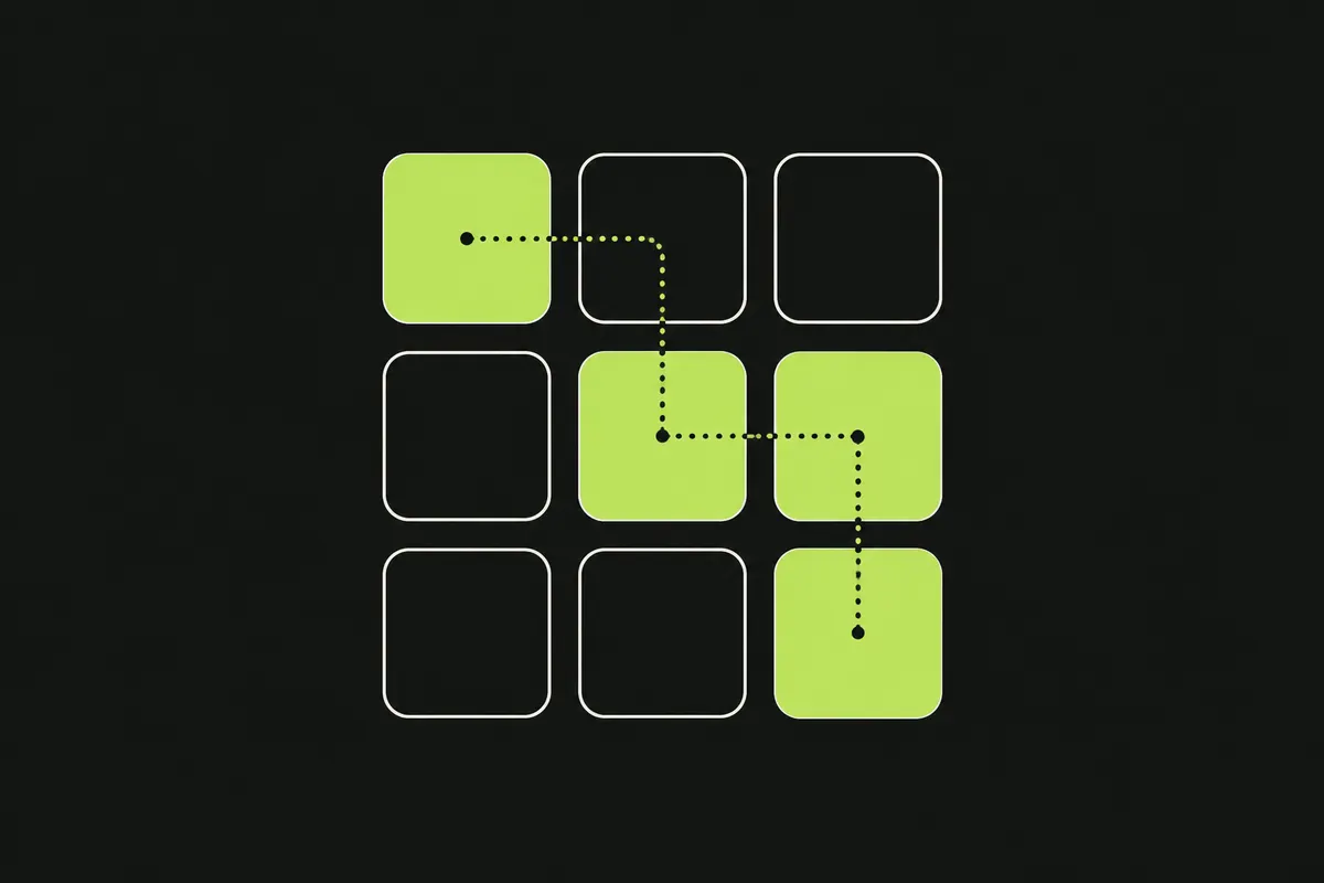 Illustration for the Sequence Memory Test
